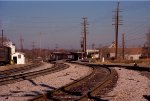 The view looking south towards Seaboard Station